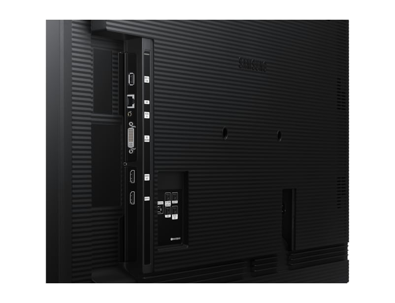 Samsung LH43QBREBGCXZA pantalla de señalización Pantalla plana de señalización digital 109.2 cm (43") LED Wifi 350 cd / m² 4K Ultra HD Negro