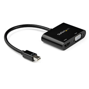 StarTech.com Adaptador Mini DisplayPort a HDMI o VGA - 4K 60Hz Adaptadores de cable de vídeo Mini DisplayPort HDMI + VGA