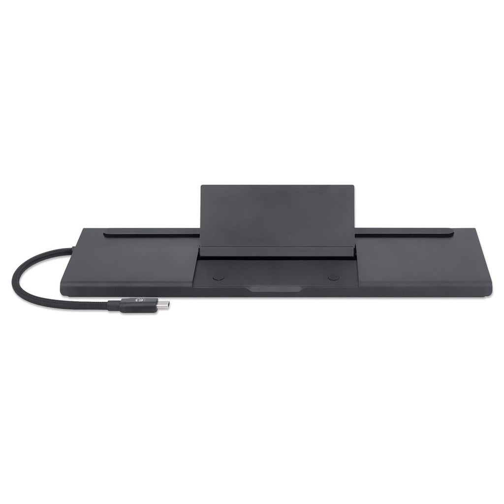 Manhattan Docking station de USB-C a 11 puertos, para tres monitores, con MST Laptop Alámbrico USB 3.2 Gen 1 (3.1 Gen 1) Type-C 3 Si