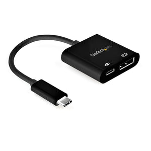 StarTech.com Cable de 1m USB-C a DisplayPort 1.4 HBR3 con Entrega de Alimentación PD de 60W - Convertidor Adaptador de V