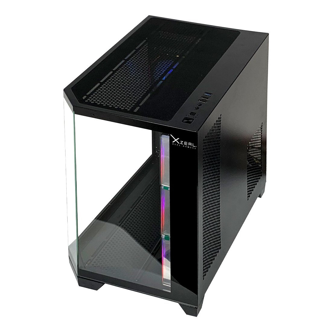 XZEAL XZ150 Midi Tower Negro, ATX, Micro ATX, Juego, XZGAXT1B | Gabinetes de computadora
