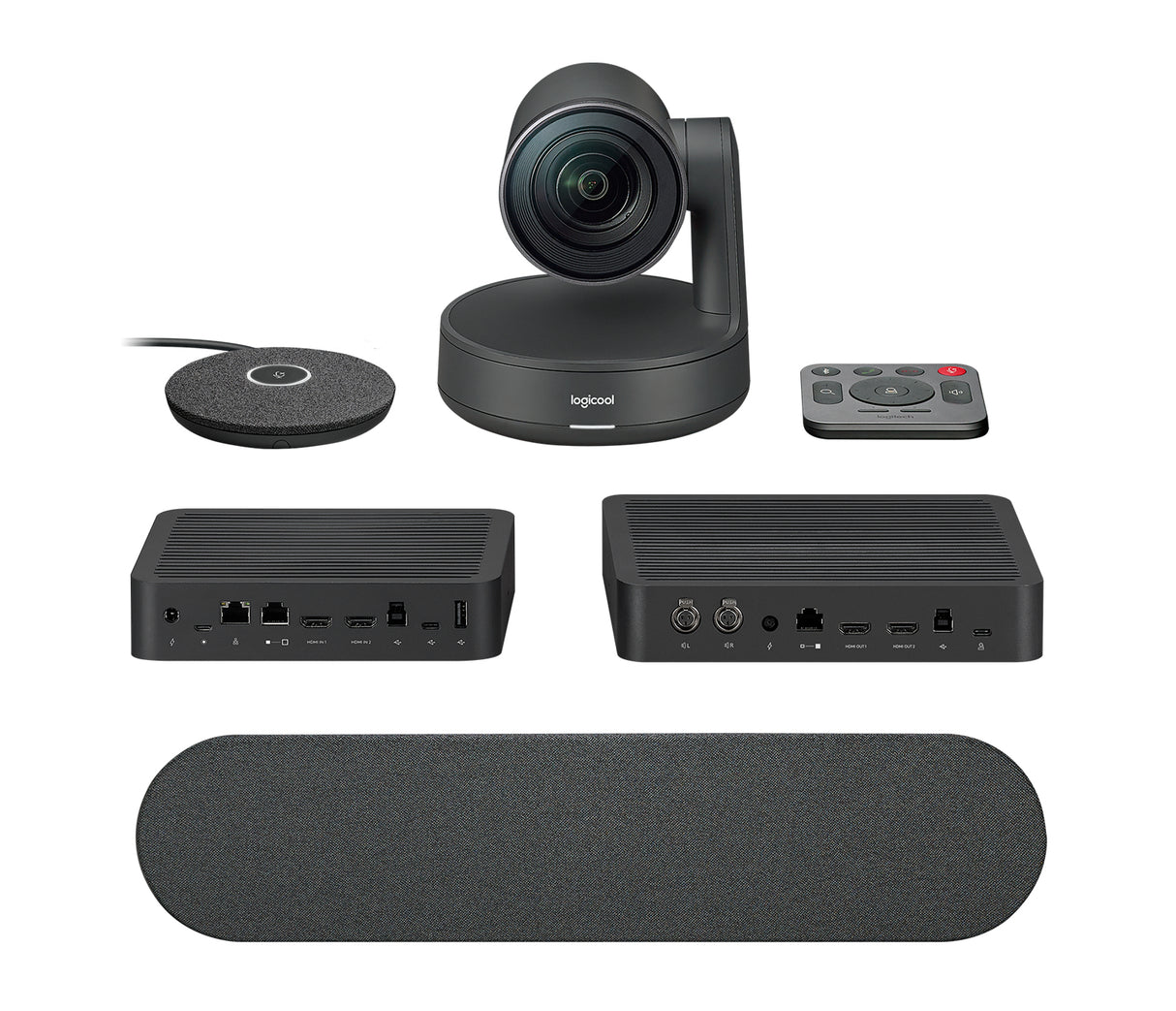 Logitech 960-001217 sistemas de video conferencia 10 personas(s) Negro -90 - 90 ° 70 °/s