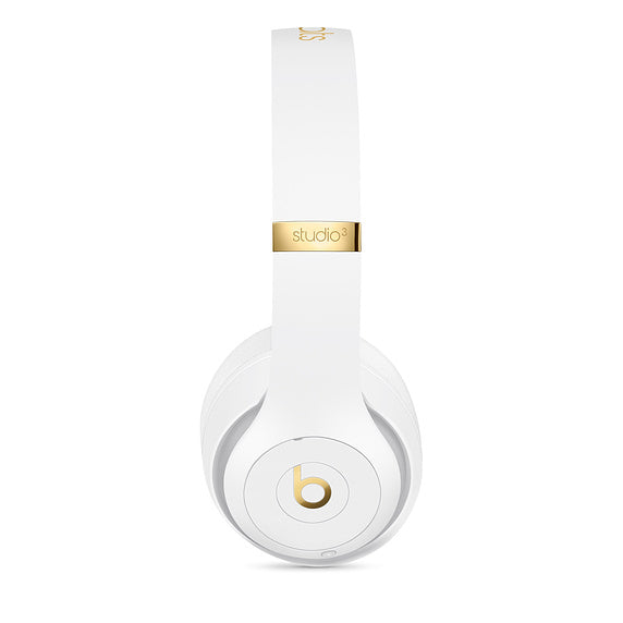 Beats Studio 3 Wireless Bluetooth Headphones (Over Ear) White Core