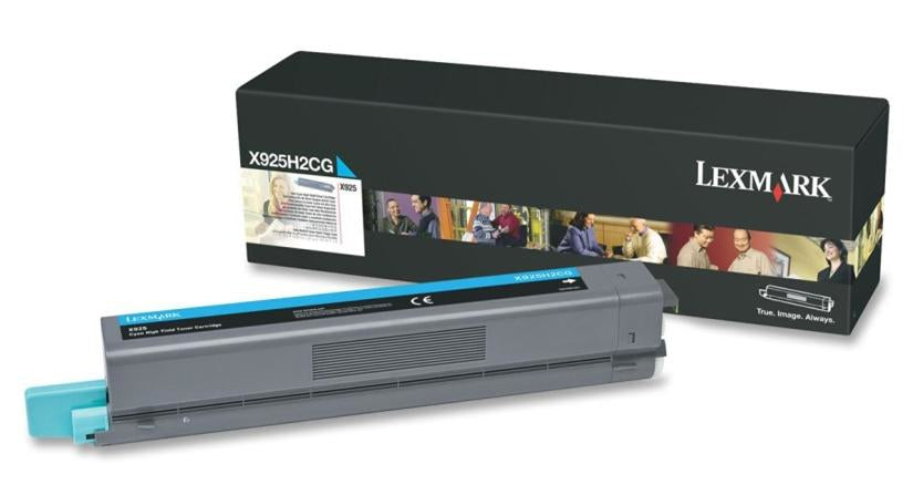 Lexmark X925H2CG cartucho de tóner 1 pieza(s) Original Cian