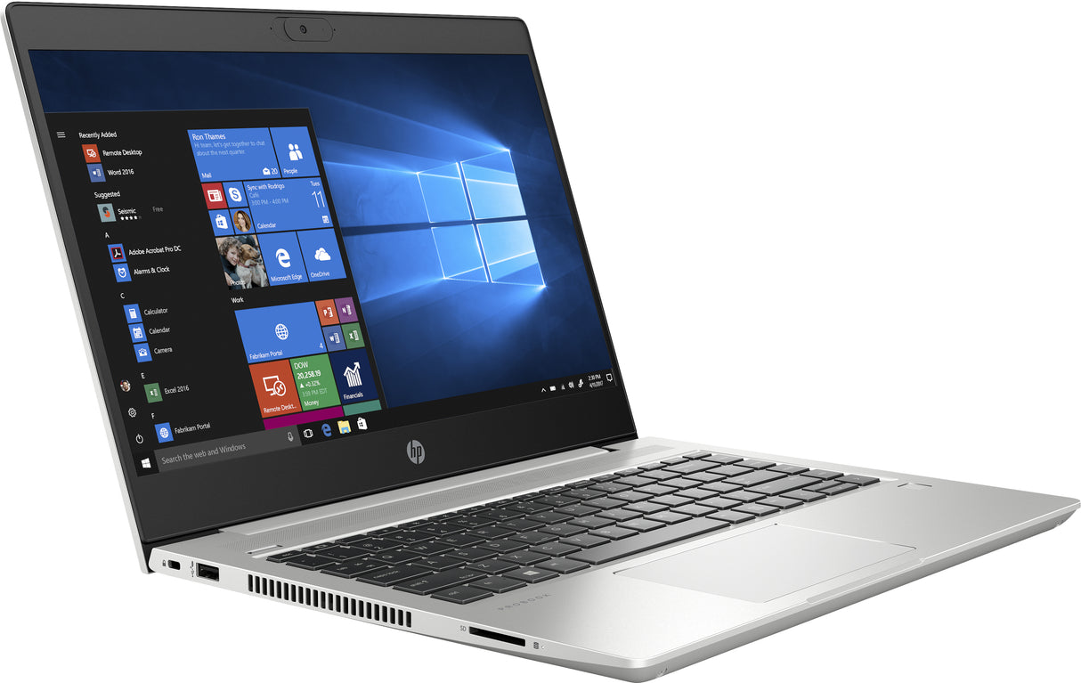 HP ProBook 445 G7 AMD Ryzen™ 5 PRO 4650U Computadora portátil 35.6 cm (14") Full HD 8 GB DDR4-SDRAM 512 GB SSD Wi-Fi 6 (802.11ax) Windows 10 Pro Plata