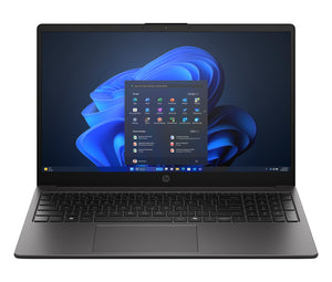 HP 250R 15.6 inch G10 Notebook PC Intel Core 5 120U Computadora portátil 39.6 cm (15.6") HD 8 GB DDR4-SDRAM Wi-Fi 6 (802.11ax) Windows 11 Home Negro