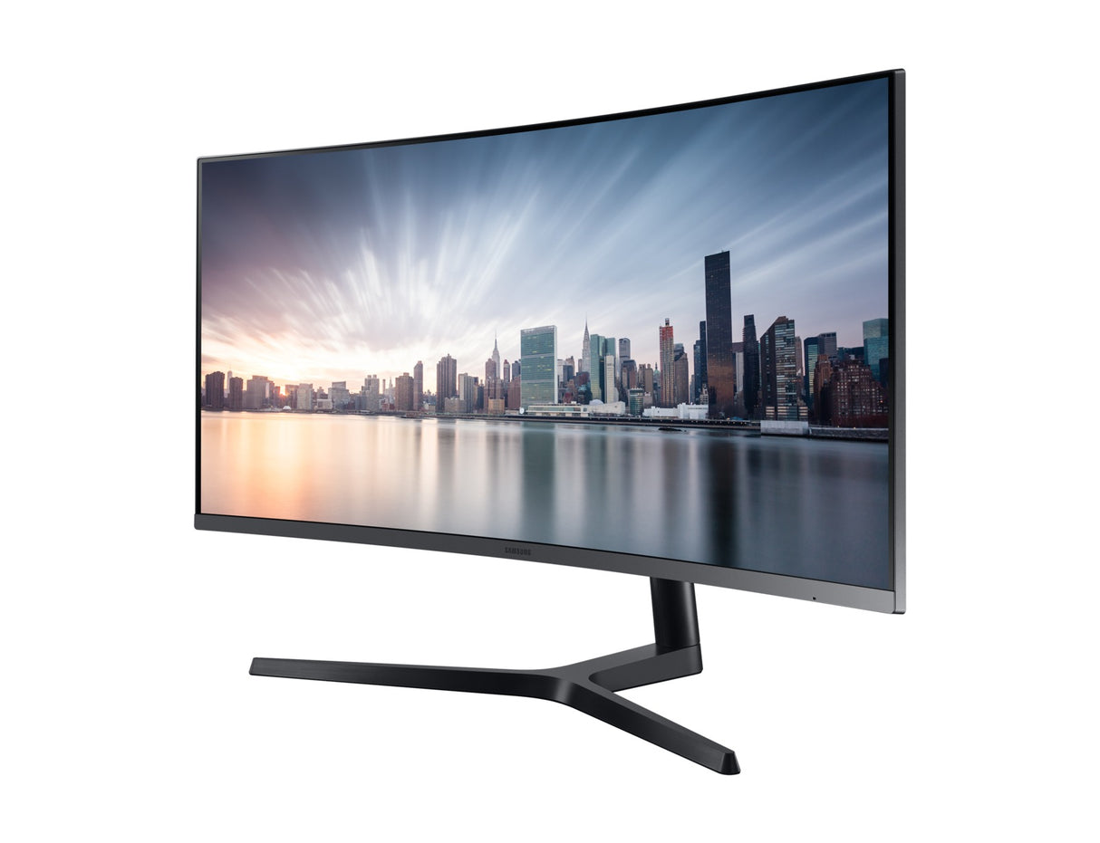 Samsung LC34H890WGU Monitor 86,4 cm (34") 3440 x 1440 Pixeles Quad HD QLED Negro