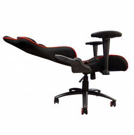 Vorago CGC-500/RD silla para videojuegos Silla gaming Asiento acolchado Negro, Rojo
