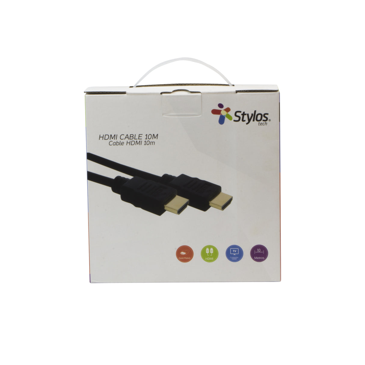 CABLE 2HDMI STYLOS TECH STACHD12905018 10 METROS