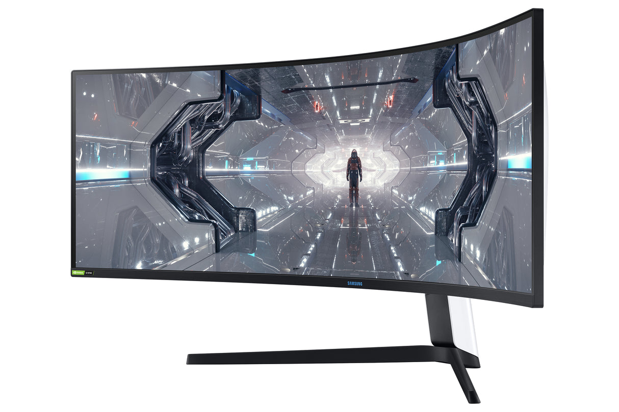 Samsung Odyssey LC49G95TSSL Monitor 124,5 cm (49") 5120 x 1440 Pixeles Quad HD QLED Negro
