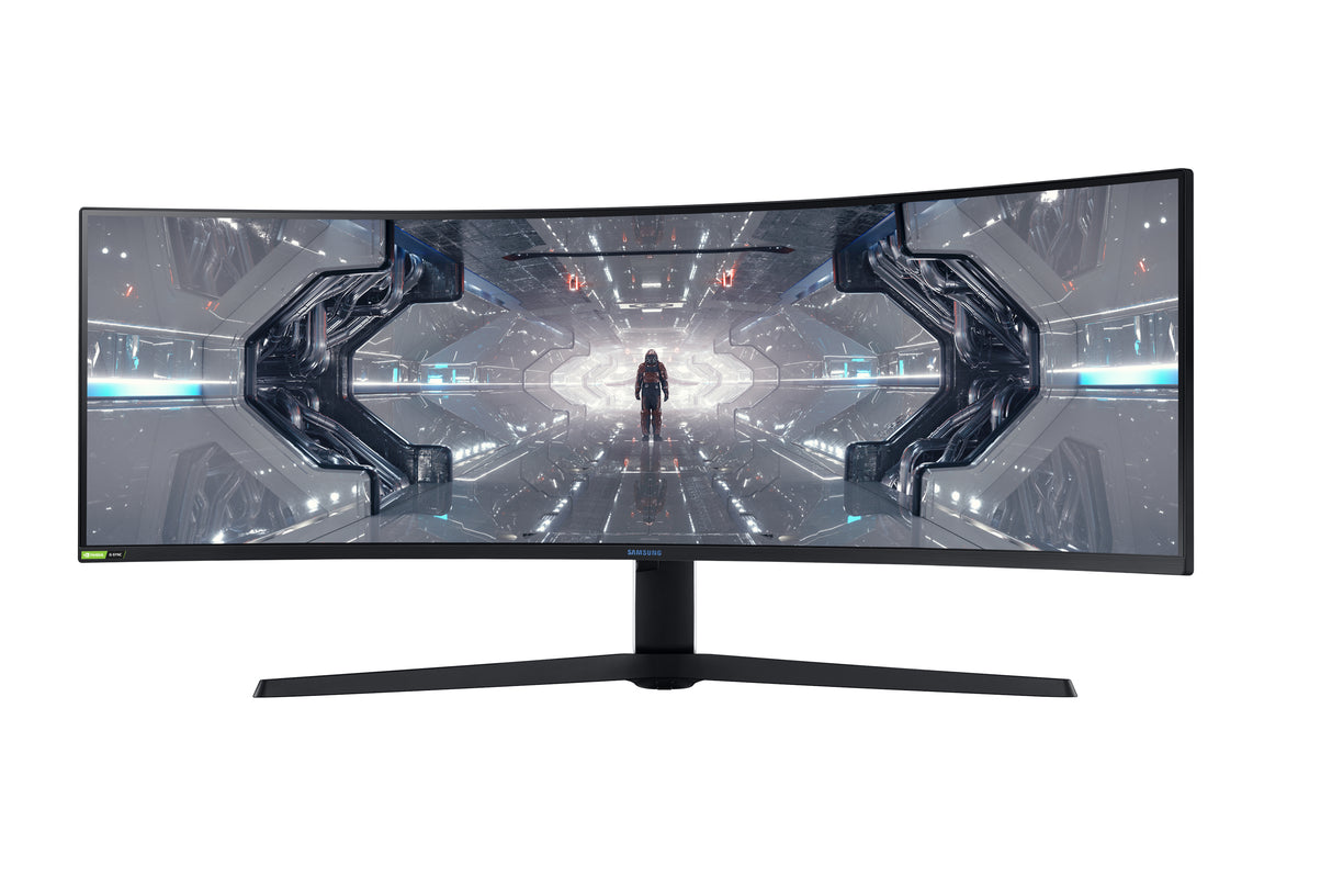 Samsung Odyssey LC49G95TSSL Monitor 124,5 cm (49") 5120 x 1440 Pixeles Quad HD QLED Negro