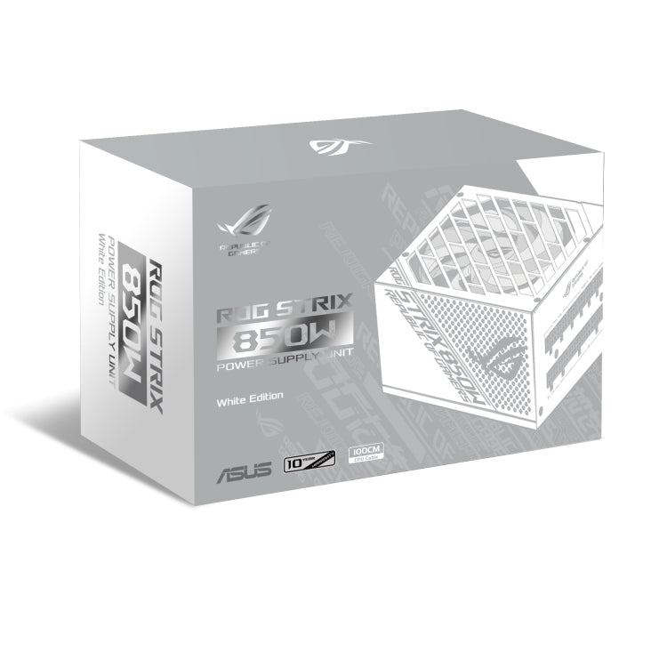 ASUS ROG-STRIX-850G-WHITE unidades de fuentes de alimentación 850 W 100 - 240 V 20+4 pin ATX 61 mm
