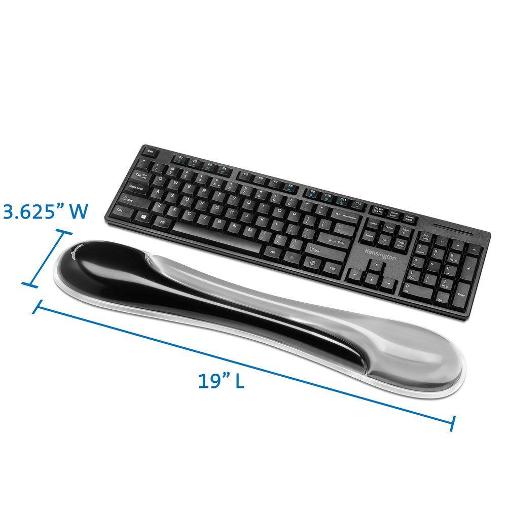 Kensington K62395US Accesorio Ergonómico Gel Negro, Gris Si 1 pieza(s)