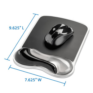 Kensington K62399US Ratón Monocromo Gel Si Negro, Gris