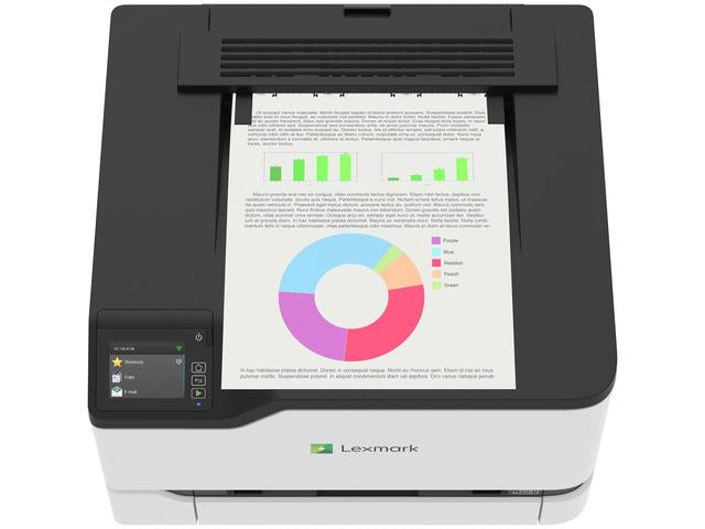 Lexmark CS431dw Color 600 x 600 DPI A4 Wifi, Laser, 24.7 ppm, Impresión a doble cara