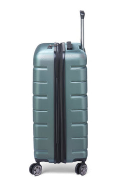 Delsey AIR ARMOUR Tranvía Armazón duro Verde 72 L Acrilonitrilo butadieno estireno (ABS), Policarbon