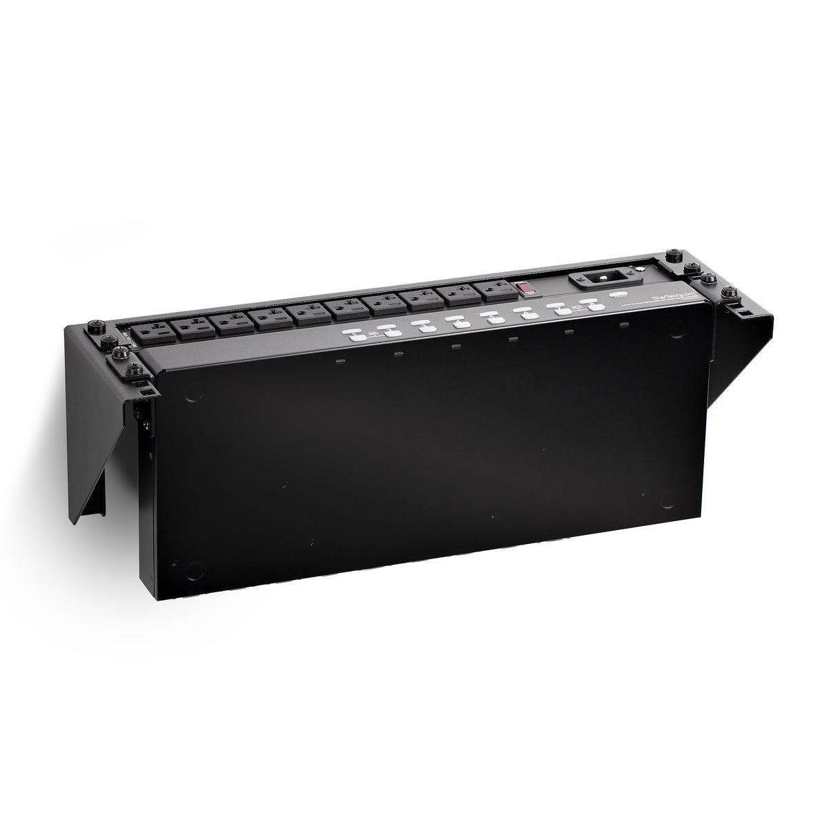 StarTech.com Rack Vertical Fijo Mural 3U de 19 Pulgadas para Servidores - Bracket de Pared para Panel de Parcheo - de Te