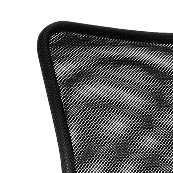 Xtech XTF-MC117 silla para oficina o computadora asiento acolchado Respaldo con rejilla, Negro, Negro, Tela