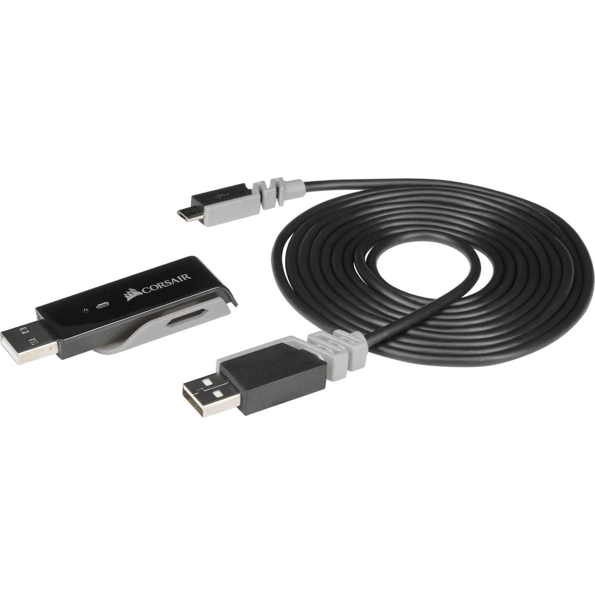 Corsair Void RGB Elite Wireless Auriculares Inalámbrico Diadema Juego Negro, Blanco, 20 - 30000 Hz