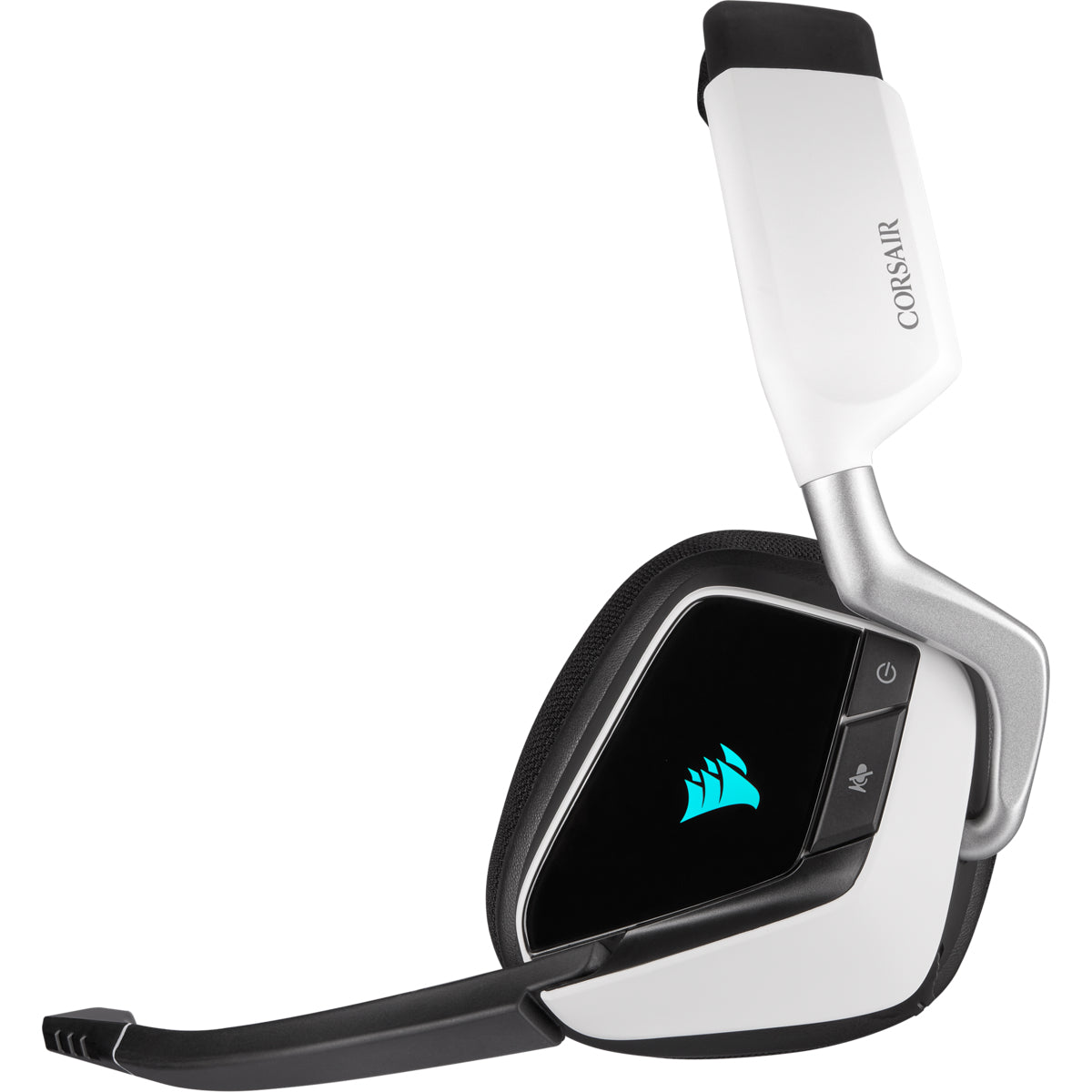 Corsair Void RGB Elite Wireless Auriculares Inalámbrico Diadema Juego Negro, Blanco, 20 - 30000 Hz
