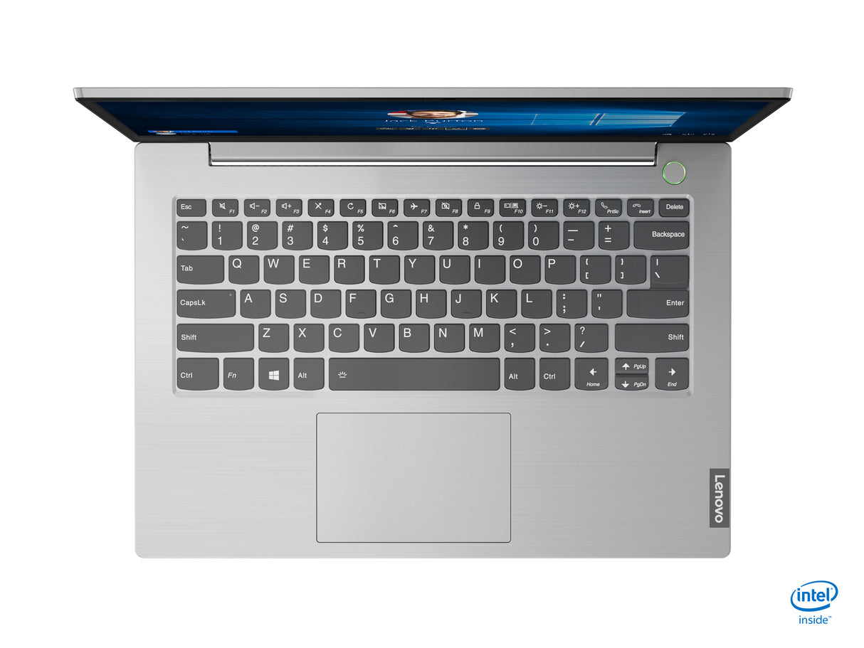 Lenovo ThinkBook 14 IIL Laptop Mineral Grey Portátil Gris Concha