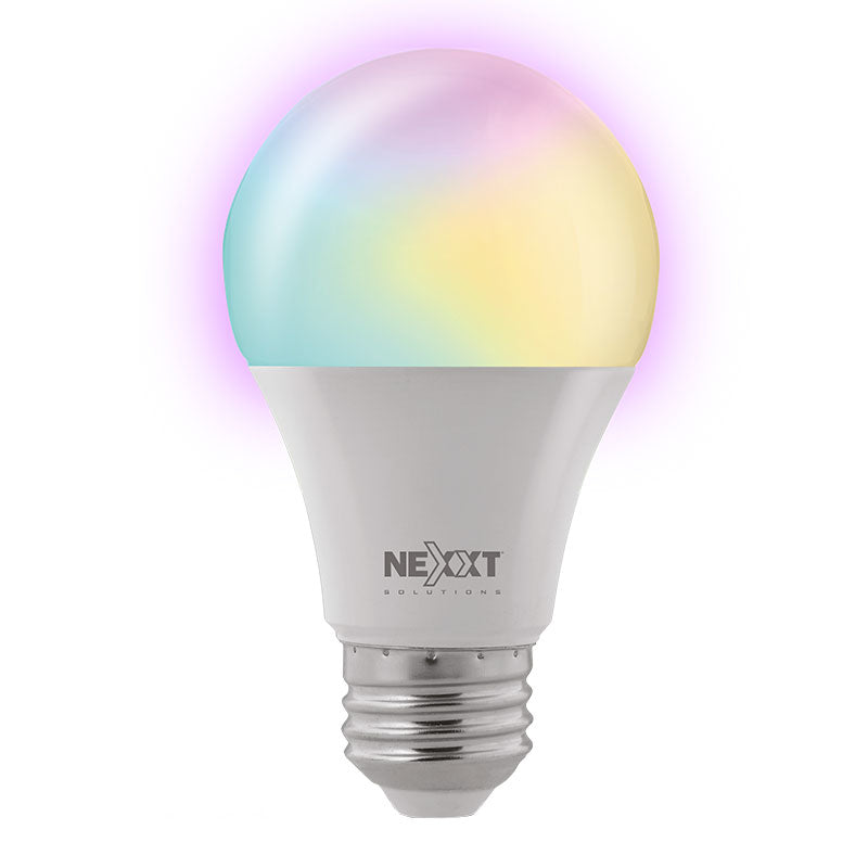 Bombilla LED Inteligente Nexxt Solutions Home A19, 800 lúmenes, 2700K, Wi-Fi