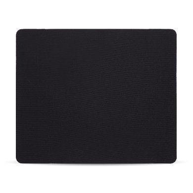 Mouse Pad Ultra Delgado Brobotix 497264, Antideslizante, 30x25cm, Color Negro