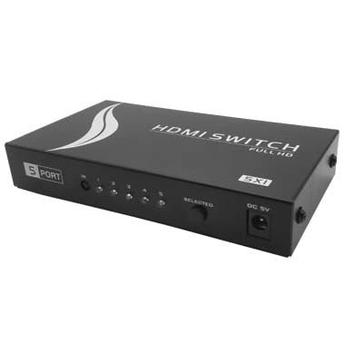 Multiplexor HDMI Manual de 5 Puertos 4K BROBOTIX 963684