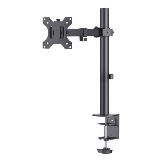 Steren STV-205 soporte para pantalla plana 81.3 cm (32") Escritorio Negro, Tornillos, 100 x 100 mm, Ajustes de altura