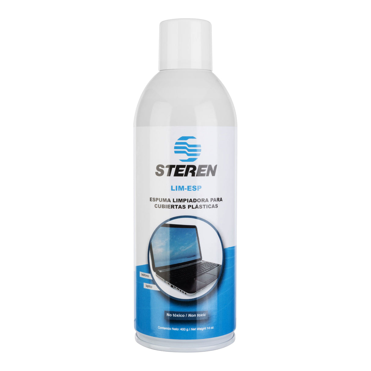Steren LIM-ESP limpiador general Espuma, Botella, Adecuado para usarse en interiores