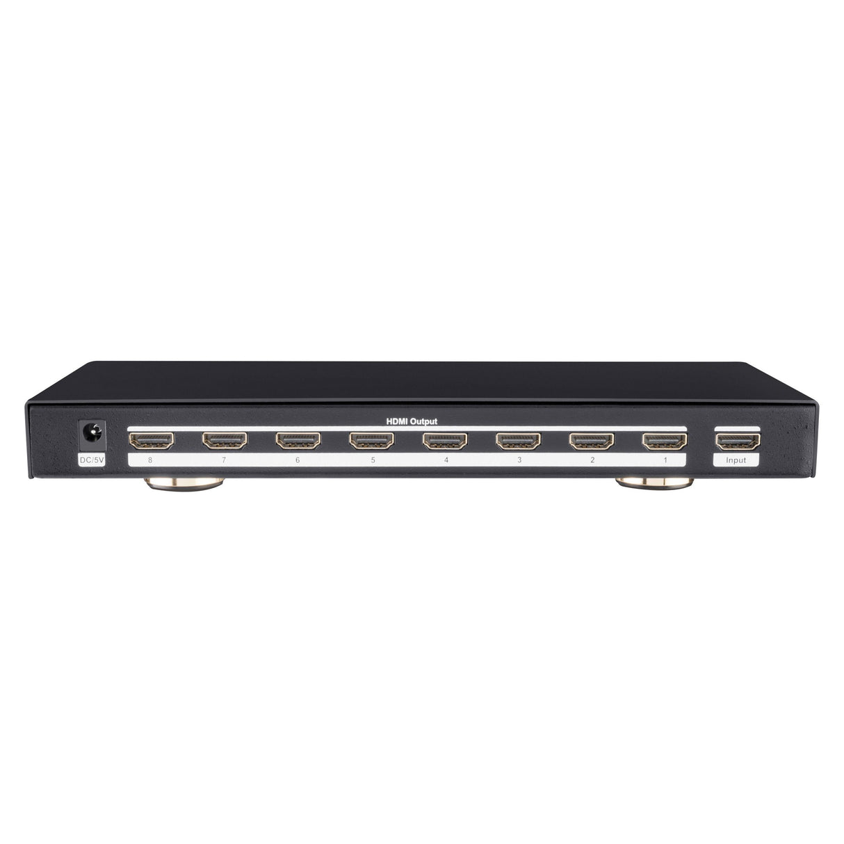 Steren BOS-408 divisor de vídeo HDMI 8x HDMI, 4096 x 2160 Pixeles, Negro, 4K Ultra HD