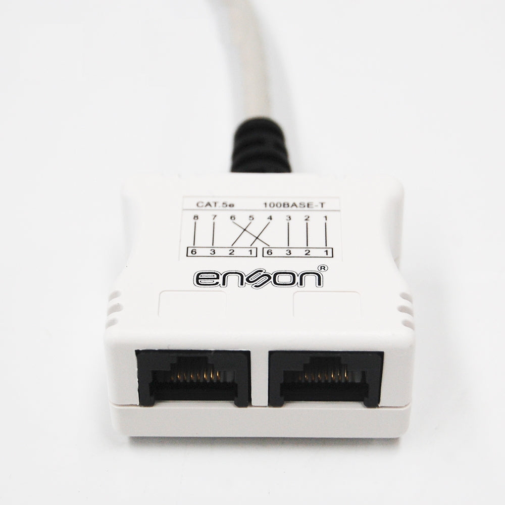 Enson EPRO-T2 cable de red Negro, Blanco 0.15 m | Cables de red