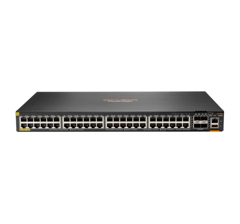 HPE Aruba Networking CX 6200F 48G Class-4 PoE 4SFP+ 740W Switch, Gestionado, Gigabit Ethernet (10/100/1000), Energía sob