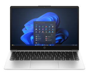 HP 240R G10 Intel Core 3 100U Computadora portátil 35.6 cm (14") Full HD 8 GB DDR4-SDRAM 512 GB SSD Wi-Fi 6 (802.11ax) Windows 11 Home Plata