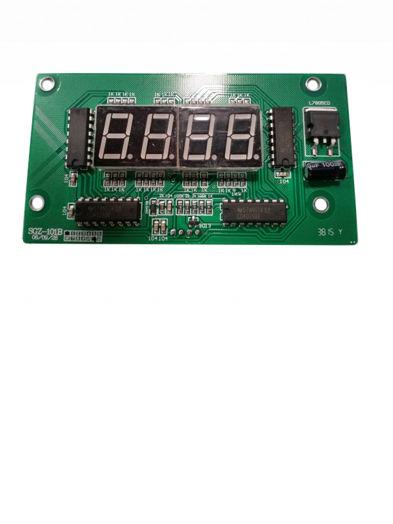 Contador para Torniquetes Wejoin, 4 Dígitos, LED Rojo, Acero Inoxidable