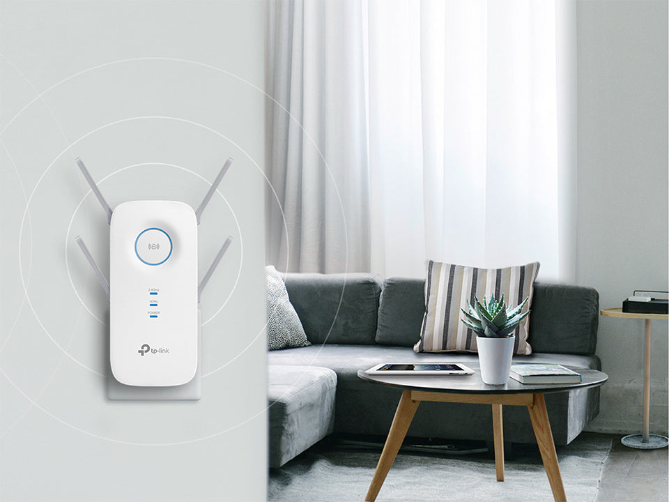TP-Link RE650 ampliadores de red Repetidor de red 1733 Mbit/s 10,100,1000 Mbit/s Si