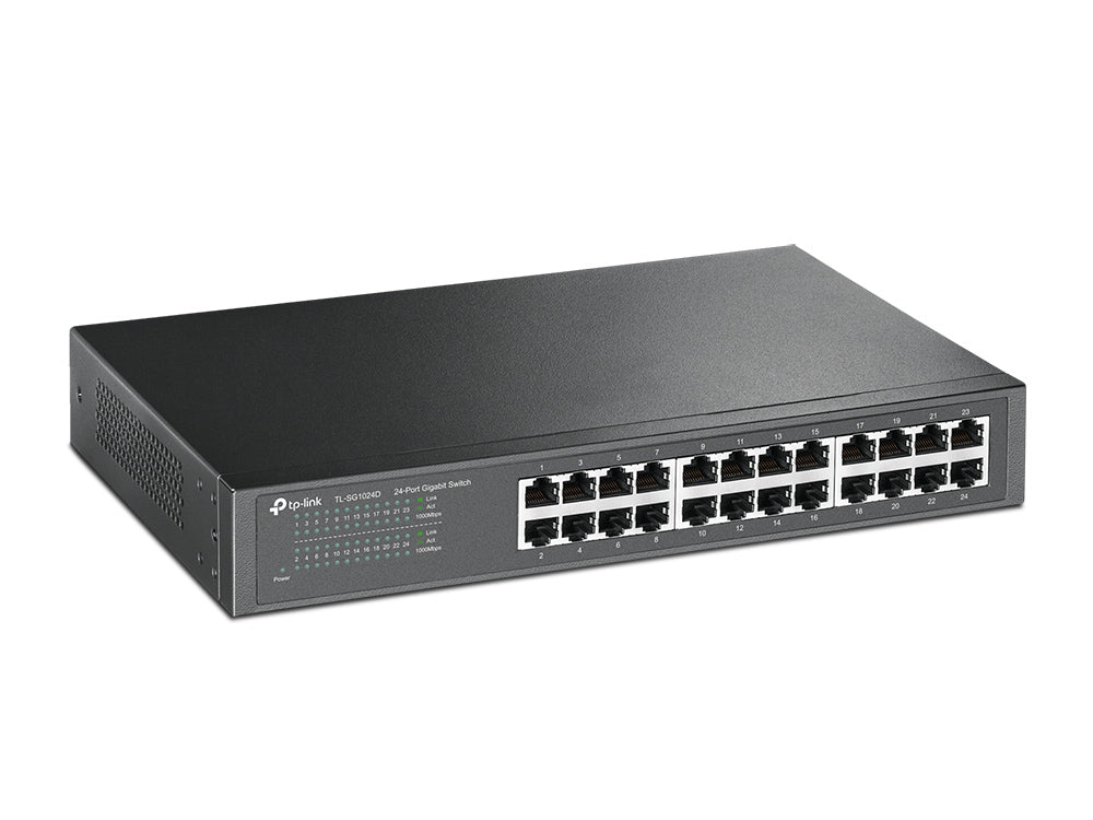 TP-Link TL-SG1024D dispositivo de redes No administrado 24 Gigabit Ethernet (10/100/1000) 24