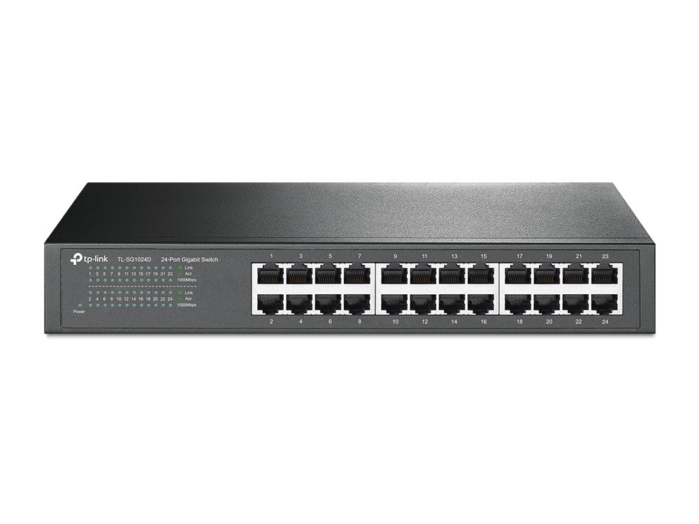 TP-Link TL-SG1024D dispositivo de redes No administrado 24 Gigabit Ethernet (10/100/1000) 24