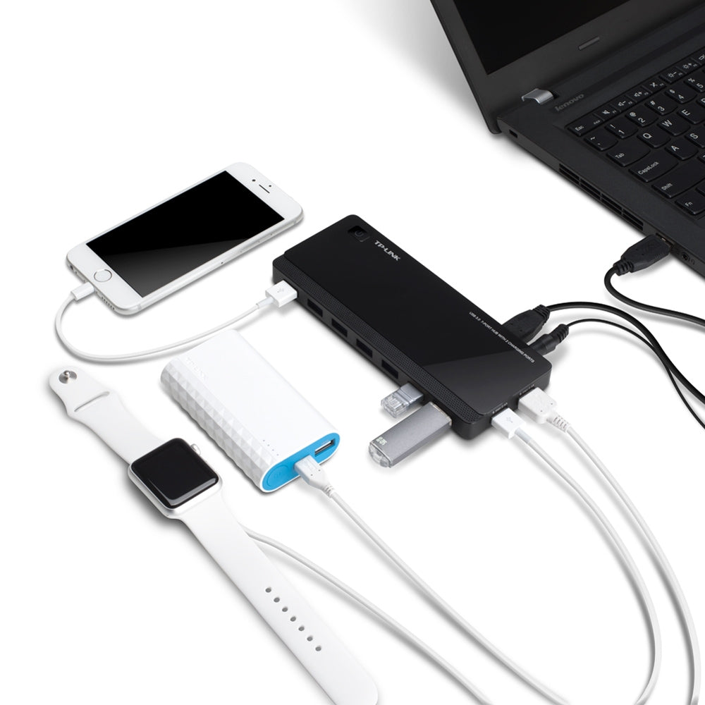 TP-Link UH720 hubs de interfaz USB 3.2 Gen 1 (3.1 Gen 1) Micro-B USB 3.2 Gen 1 (3.1 Gen 1) Type-A 9 9