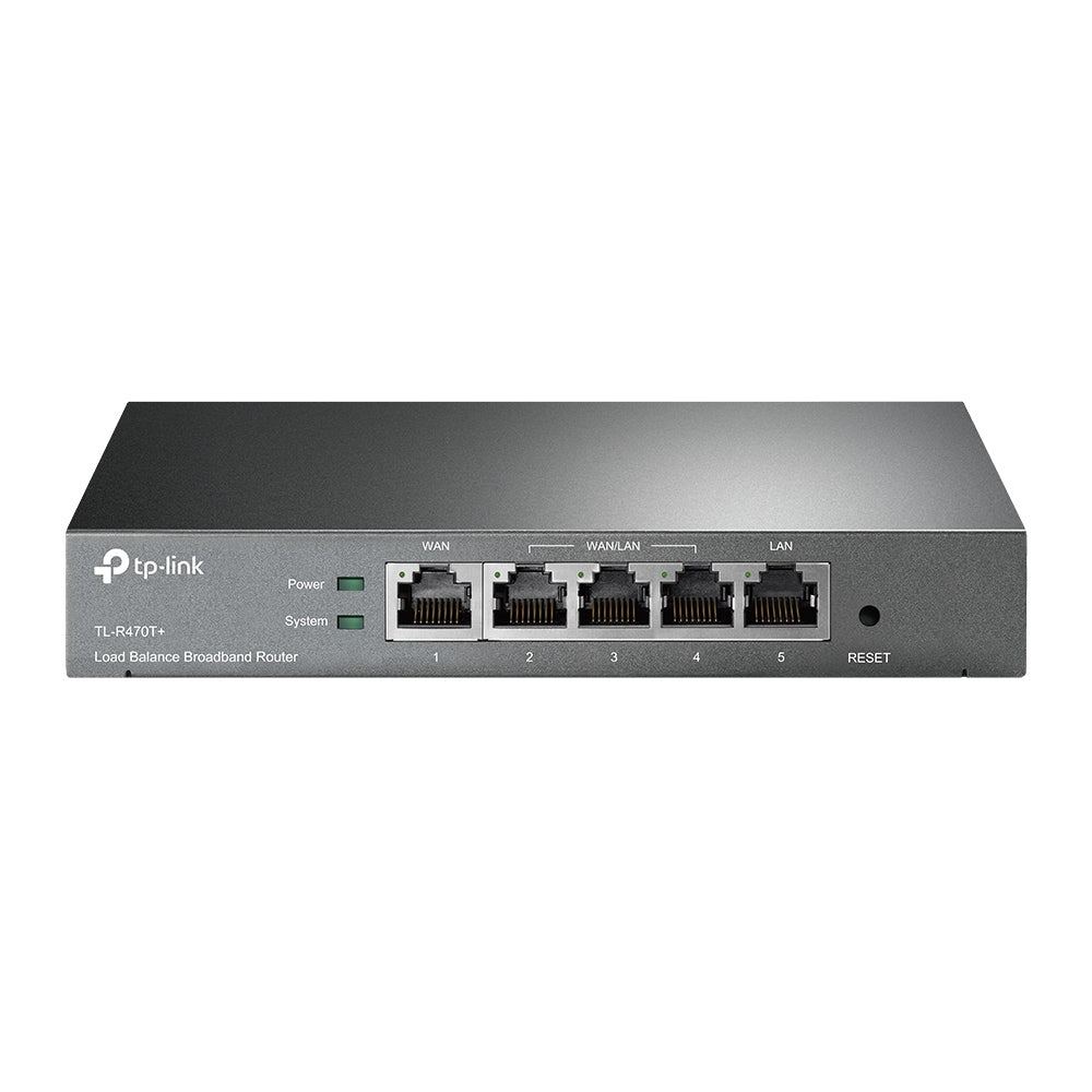 TP-Link TL-R470T+ Router Si Ethernet rápido 10/100Base-T(X) 10,100 Mbit/s