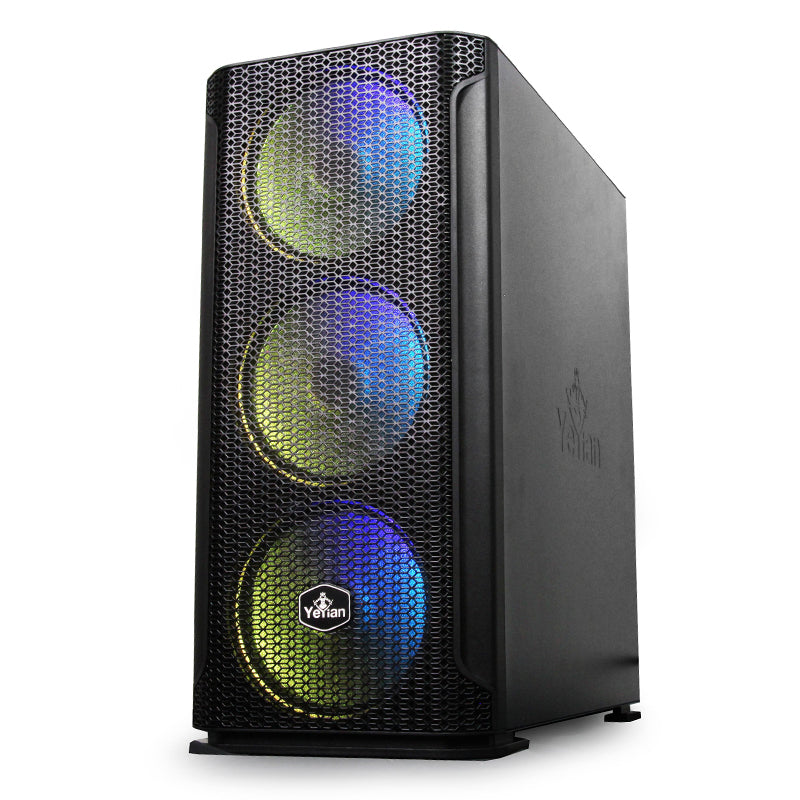 Yeyian Hollow 2500 Midi Tower Negro, ATX, EATX, ITX, YGH-49703 | Gabinetes de computadora