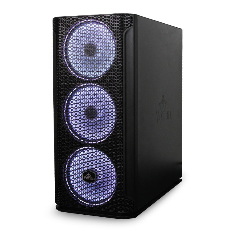 Yeyian Hollow 2500 Midi Tower Negro, ATX, EATX, ITX, YGH-49703 | Gabinetes de computadora