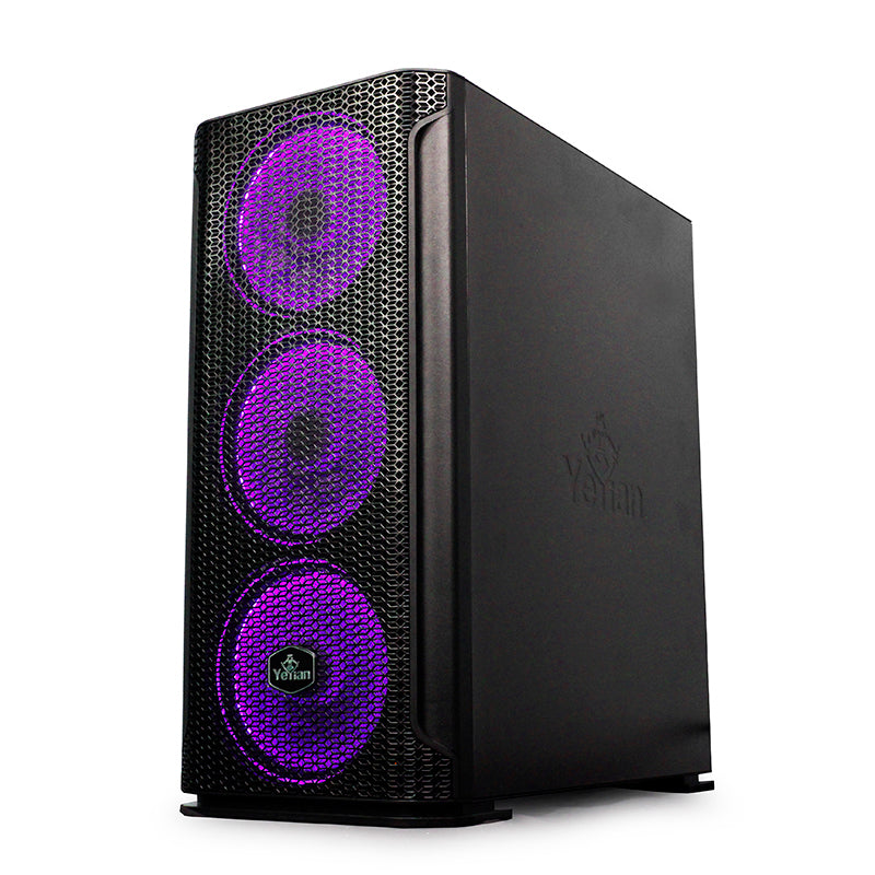 Yeyian Hollow 2500 Midi Tower Negro, ATX, EATX, ITX, YGH-49703 | Gabinetes de computadora