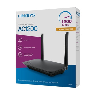 Linksys E5400 Router Si RJ-45 Doble banda (2,4 GHz / 5 GHz) Wi-Fi 5 (802.11ac)