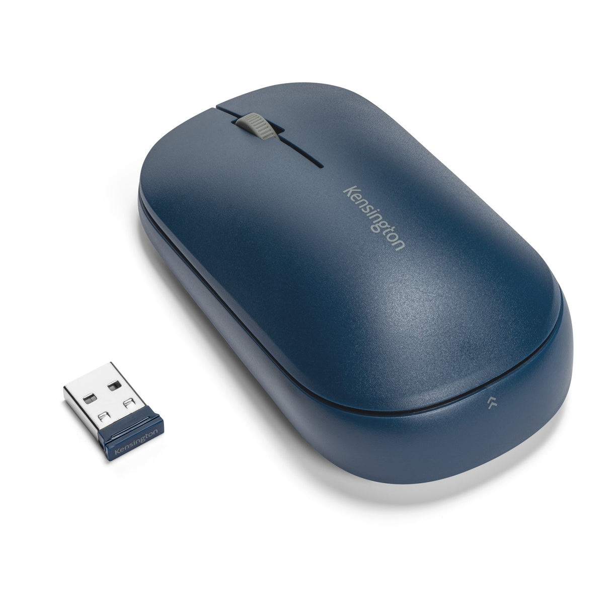 Kensington Ratón inalámbrico dual SureTrack™: azul Ratón Viajes Inalámbrico RF Wireless + Bluetooth 2400 DPI