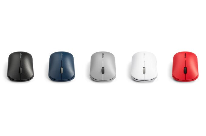 Kensington Ratón inalámbrico dual SureTrack™: blanco Ratón Viajes Inalámbrico RF Wireless + Bluetooth 2400 DPI