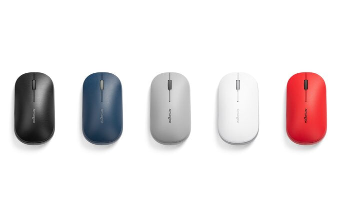 Kensington Ratón inalámbrico dual SureTrack™: blanco Ratón Viajes Inalámbrico RF Wireless + Bluetooth 2400 DPI