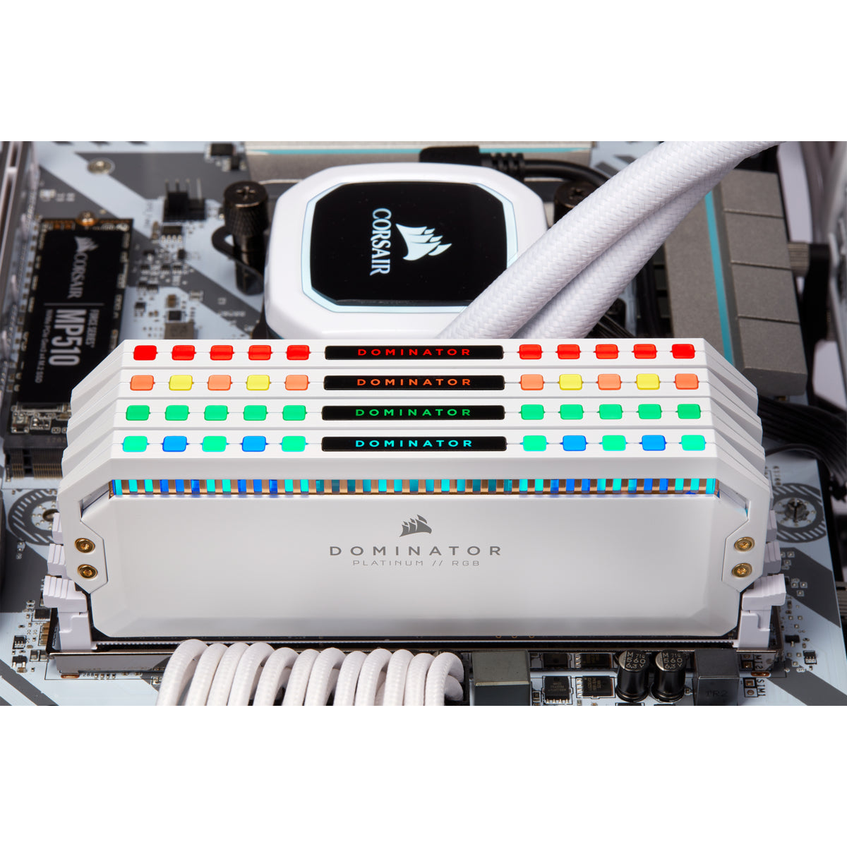 Corsair Dominator CMT16GX4M2C3200C16W módulo de memoria 16 GB 2 x 8 GB DDR4 288-pin DIMM