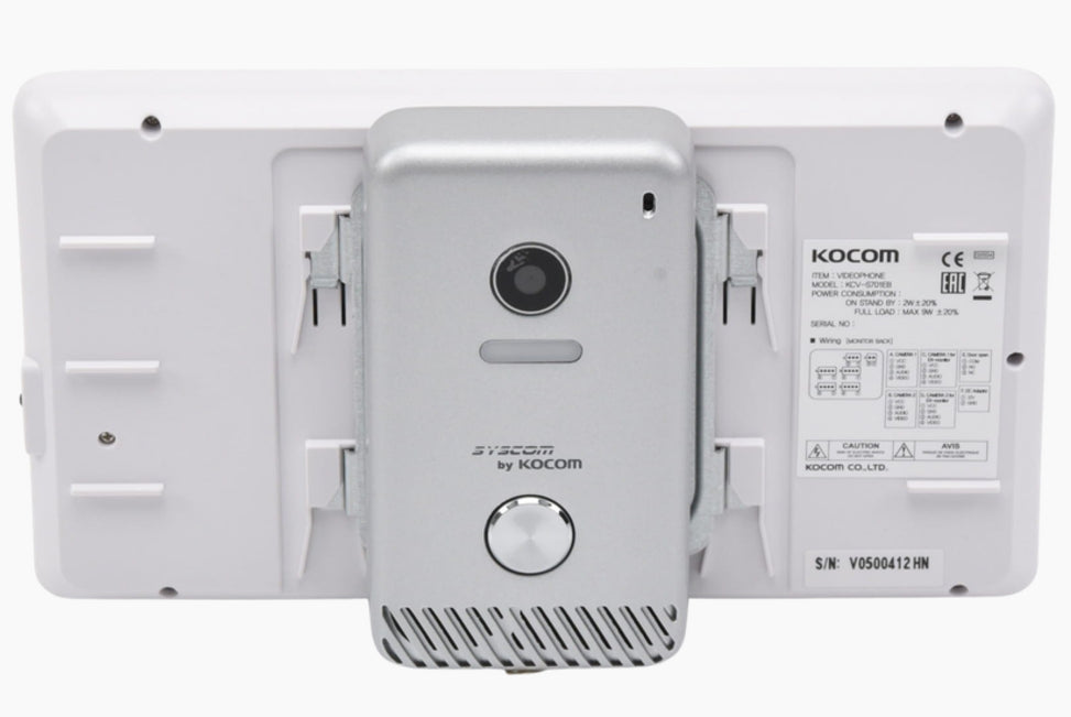 Kocom KCVS701EBC/KCS81MU accesorio intercomunicador Mostrar