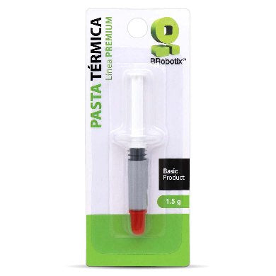 BRobotix 034600 Disipador de calor Pasta térmica 0,965 W/m·K Carbono, Óxido metálico, Silicona